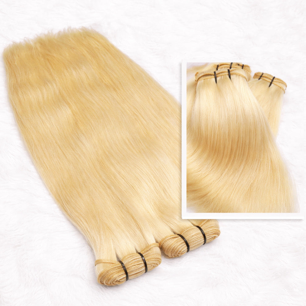 INDONESIAN ICY PLATINUM BLONDE STRAIGHT 2 BUNDLE DEAL