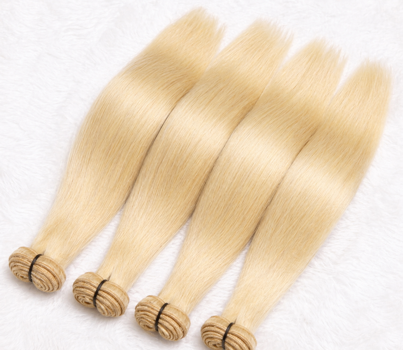 INDONESIAN ICY PLATINUM BLONDE STRAIGHT 4 BUNDLE DEAL
