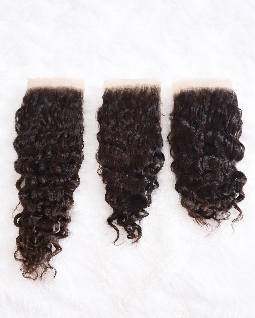 5X5 THIN SWISS LACE CLOSURE | BURMESE ANDAMAN SEA CURL