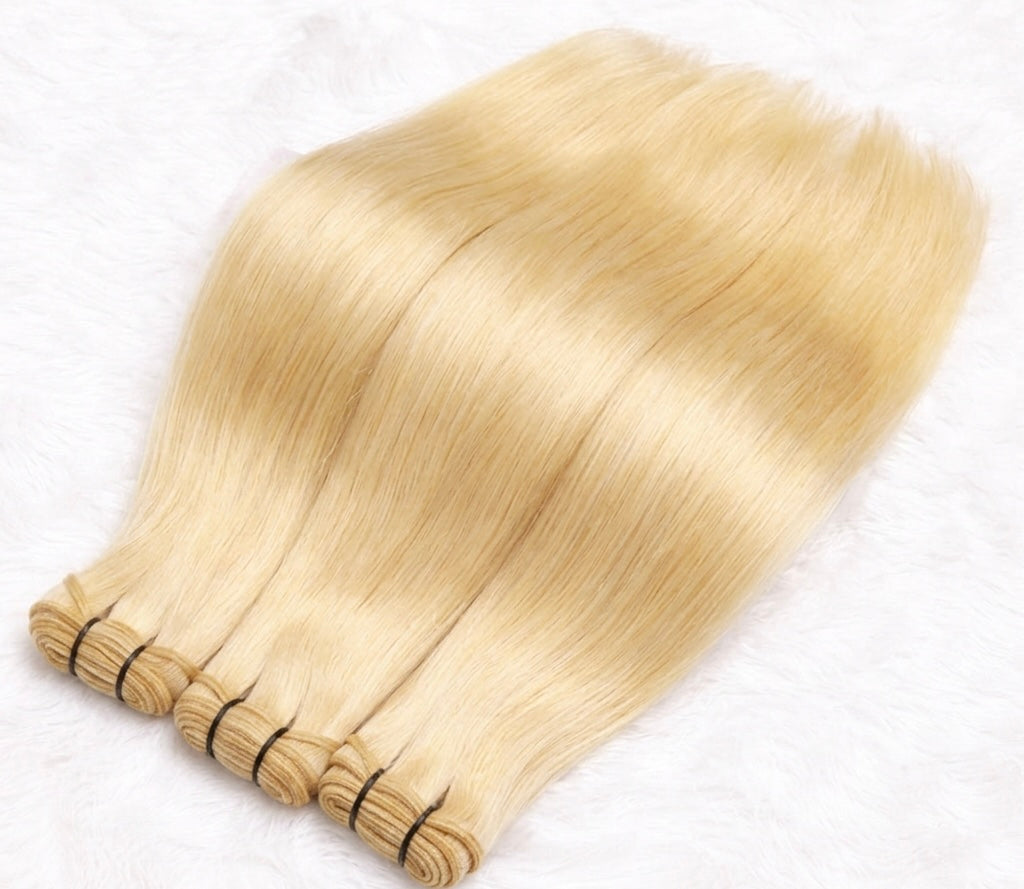 INDONESIAN ICY PLATINUM BLONDE STRAIGHT 3 BUNDLE DEAL
