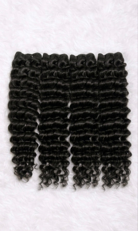 INDONESIAN BALI CURLY 4 BUNDLE DEAL